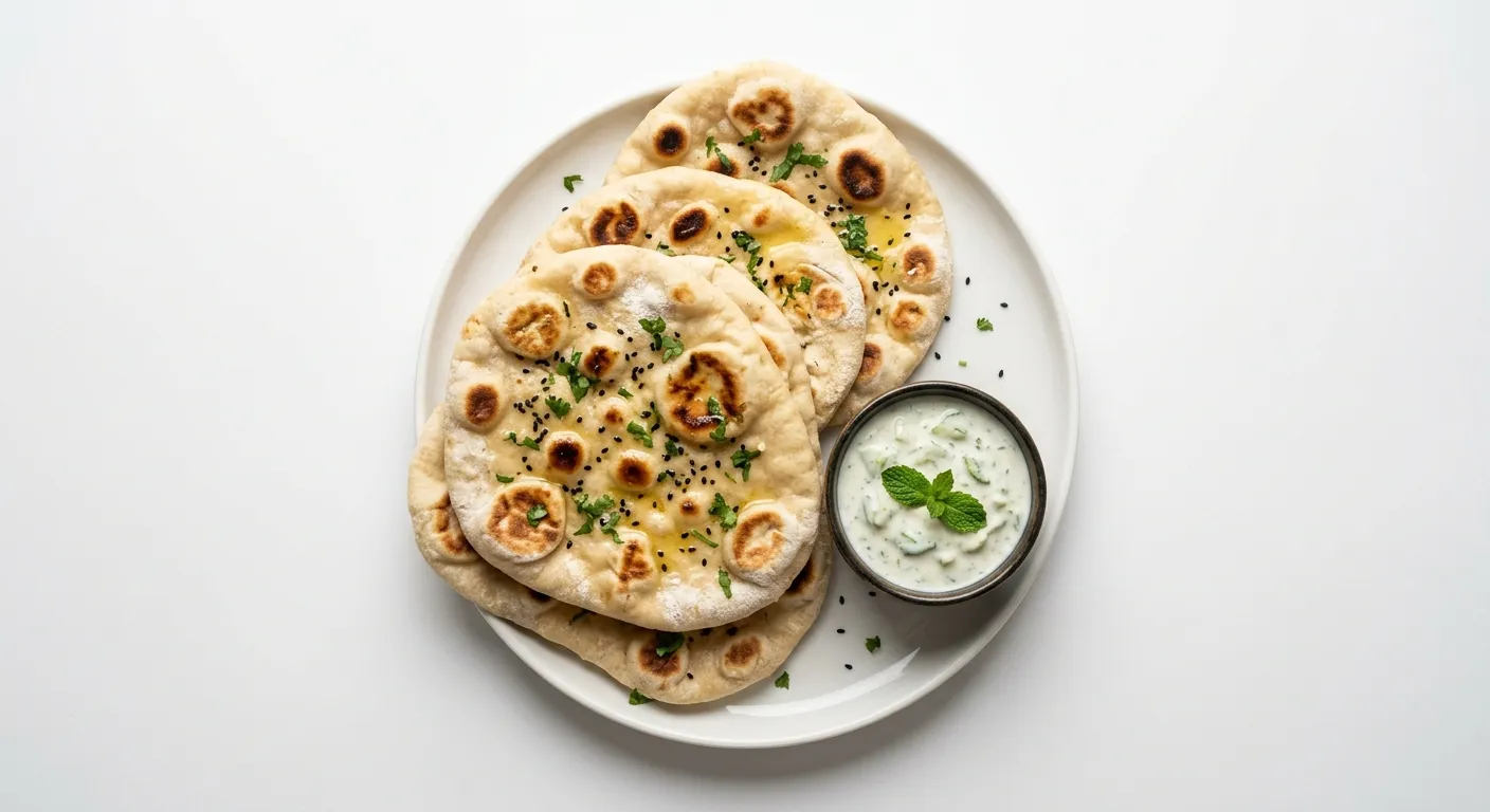 2 Ingredient Dough Naan