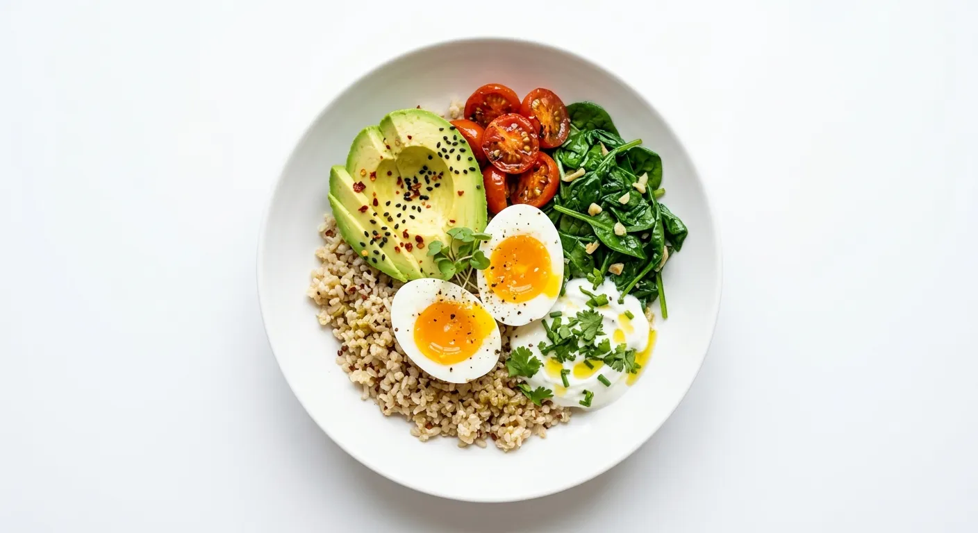 Avocado and Egg Breakfast Bowl