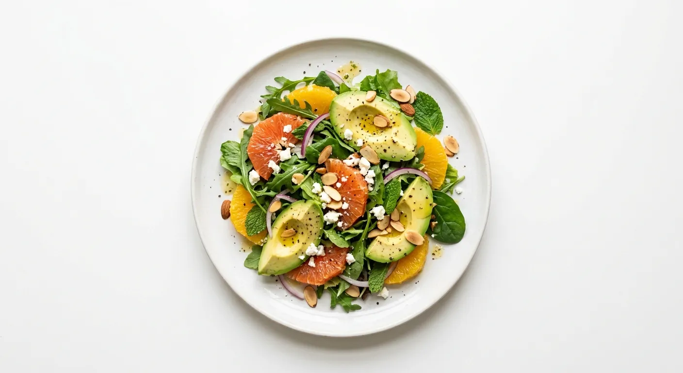 Avocado and Orange Breakfast Salad