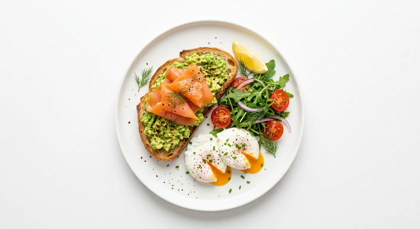Avocado and Smoked Salmon Breakfast