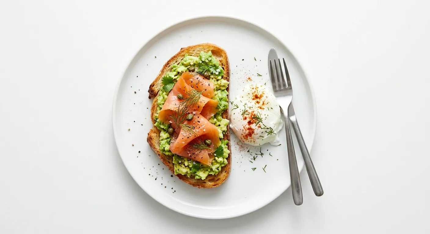 Avocado and Smoked Salmon Breakfast Toast