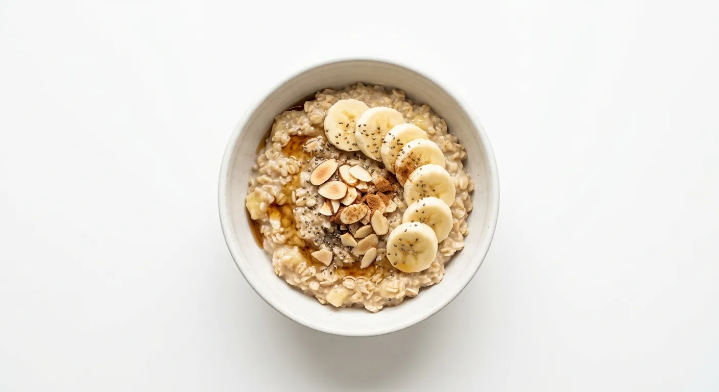 Banana Almond Oatmeal