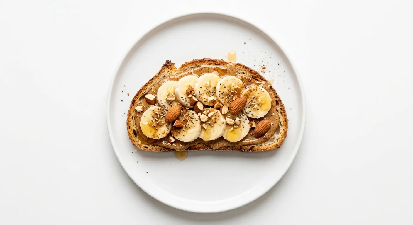 Banana and Almond Butter Toast
