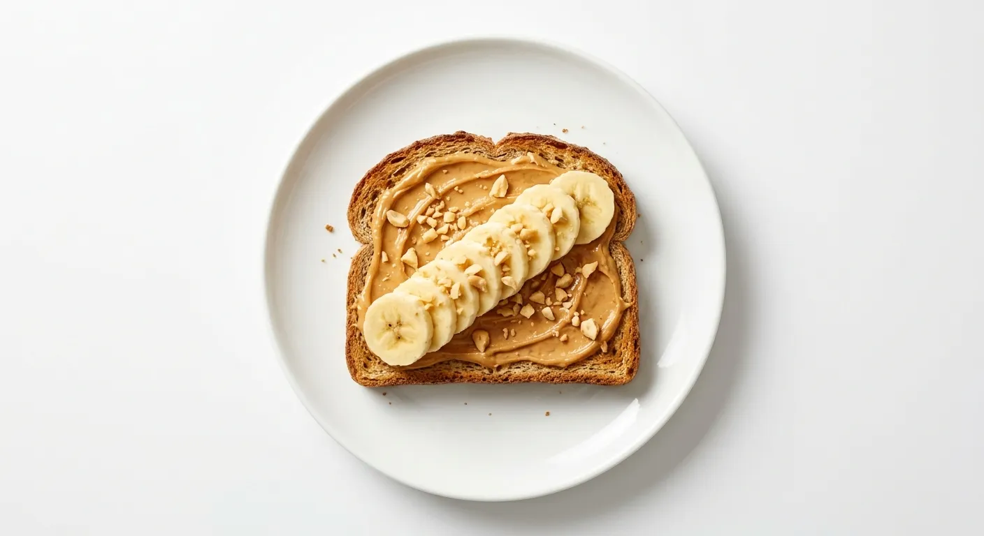 Banana and Peanut Butter Toast