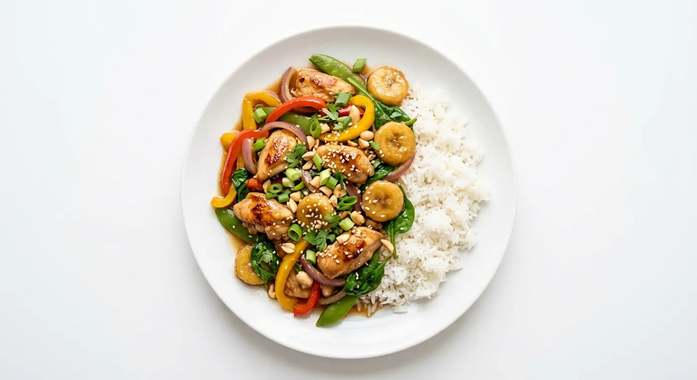 Banana Chicken Stir-Fry