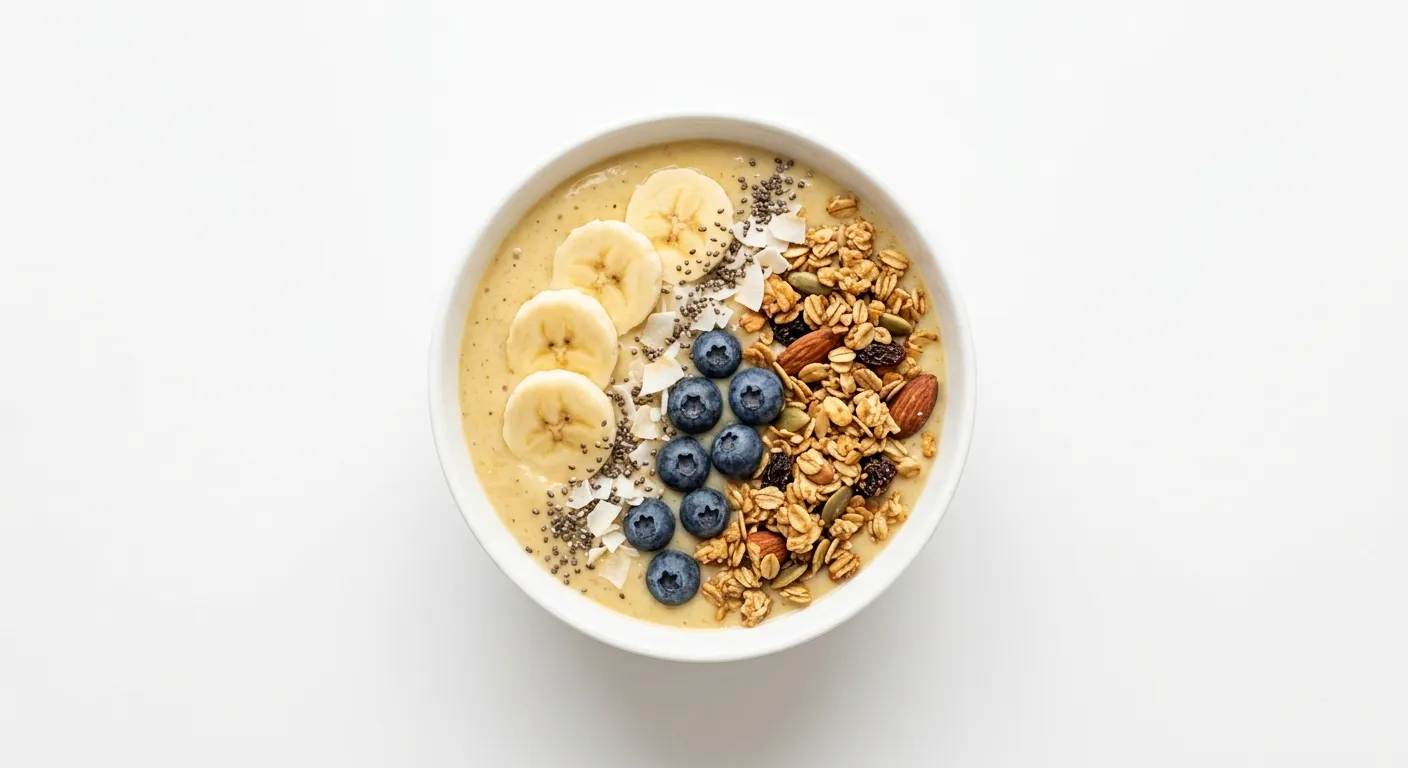 Banana Granola Breakfast Smoothie
