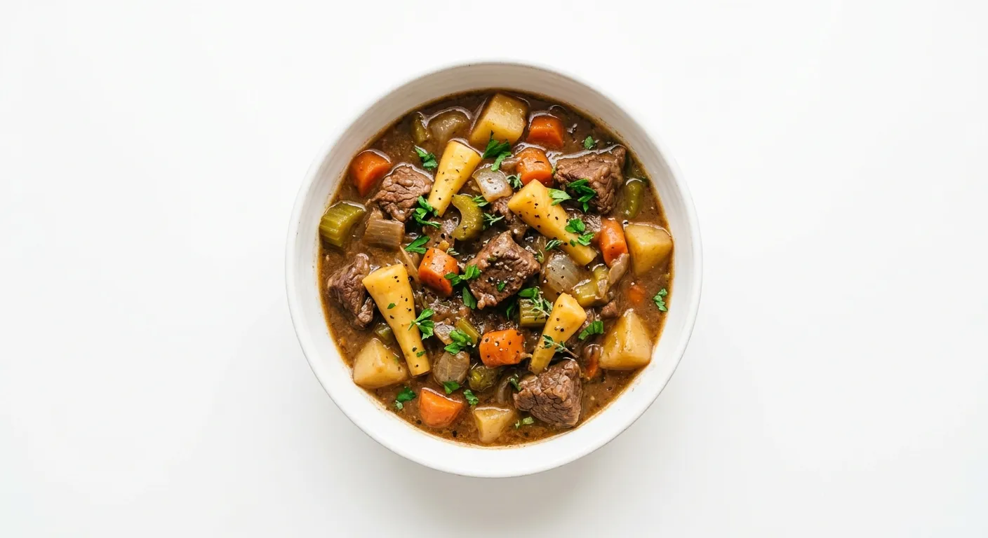 Hearty Beef and Root Vegetable Stew
