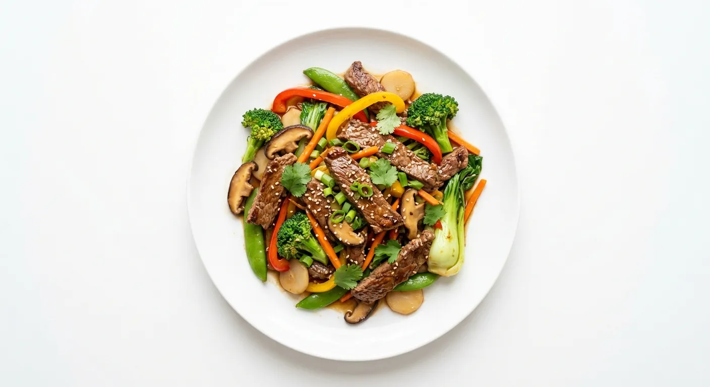 Keto Beef and Vegetable Stir-Fry