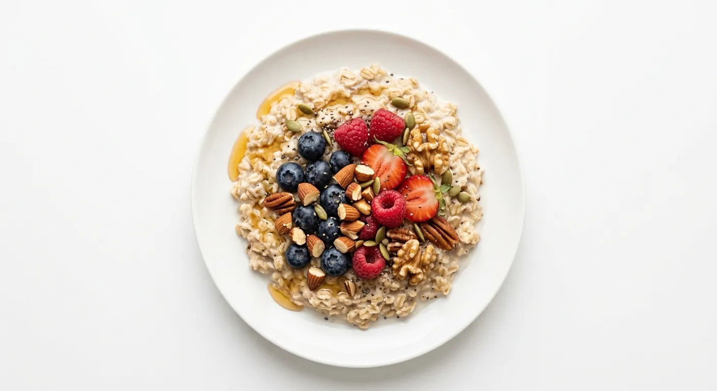 Autumn Berry and Nut Oatmeal
