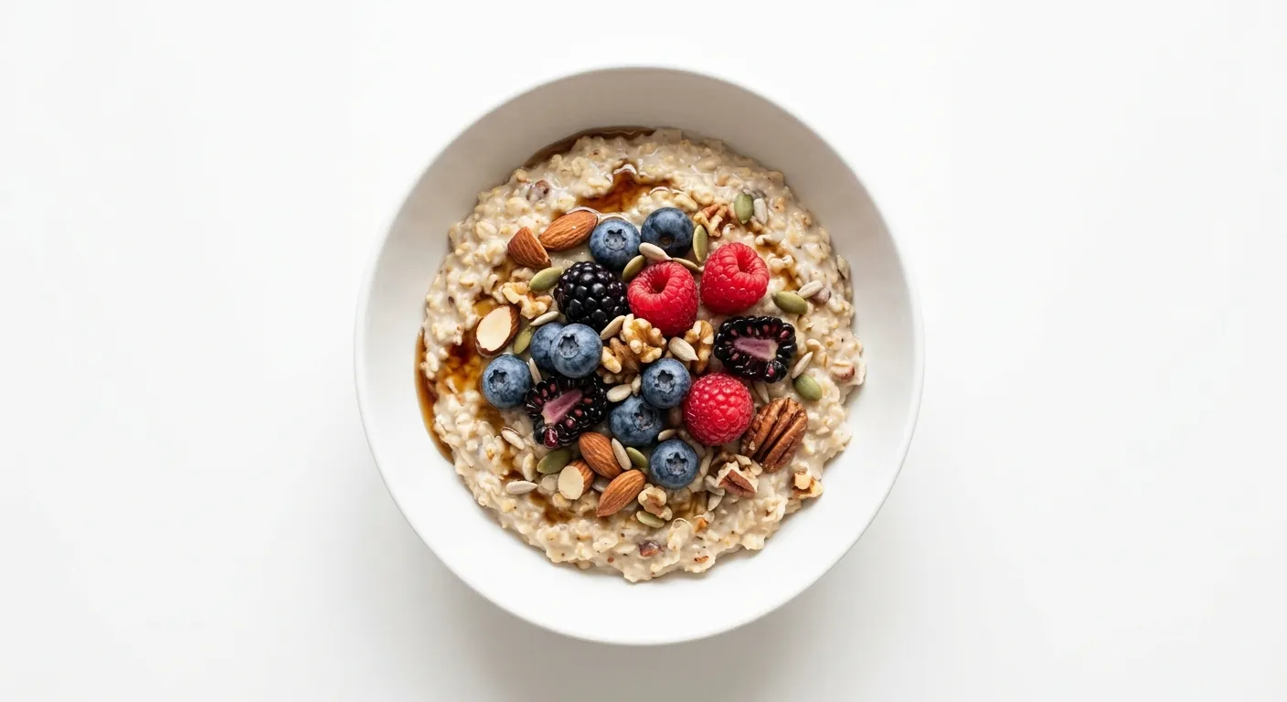 Autumn Berry and Nut Porridge