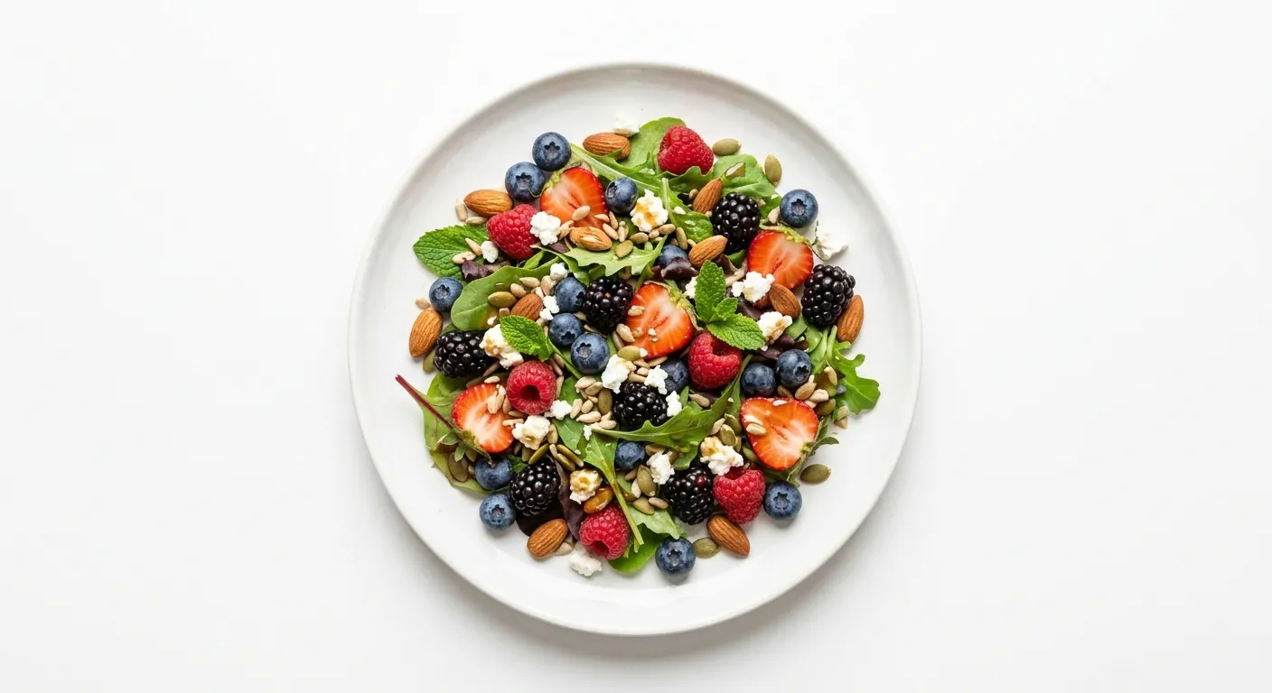 Paleo Berry Breakfast Salad