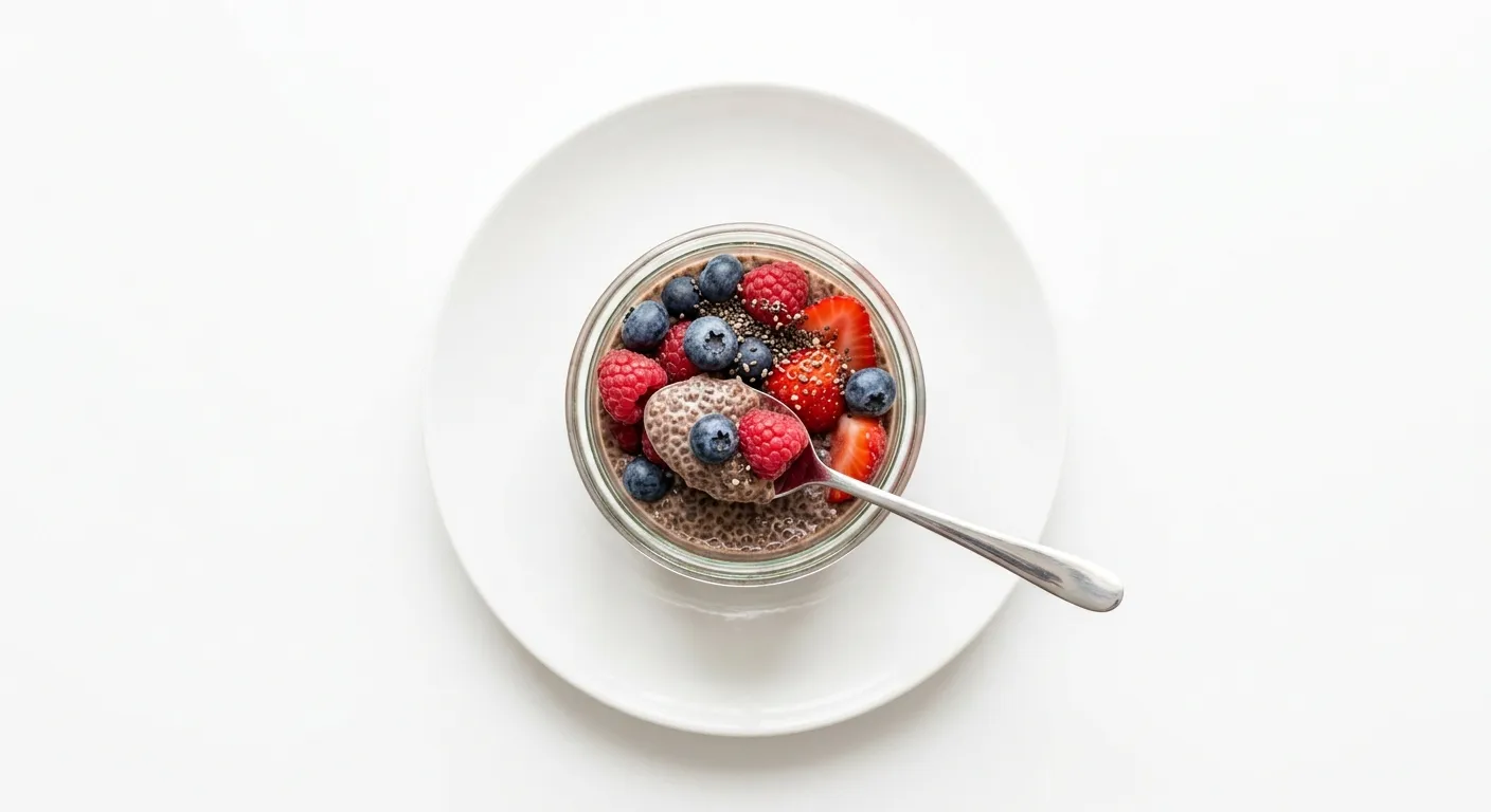 Berry Chia Seed Pudding