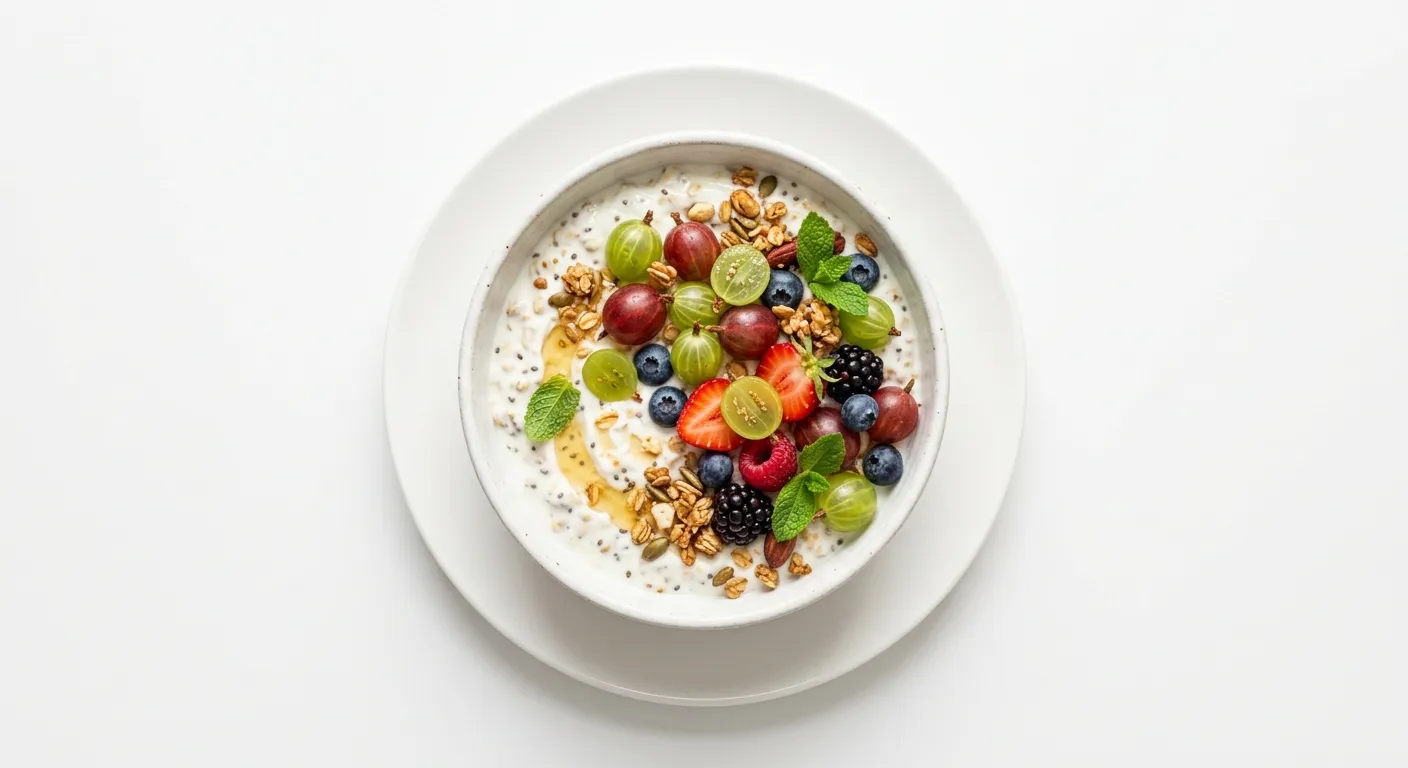 Berry Gooseberry Breakfast Bowl
