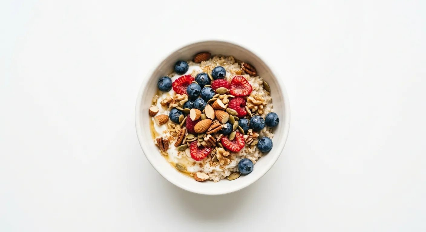 Berry Nut Paleo Breakfast Bowl