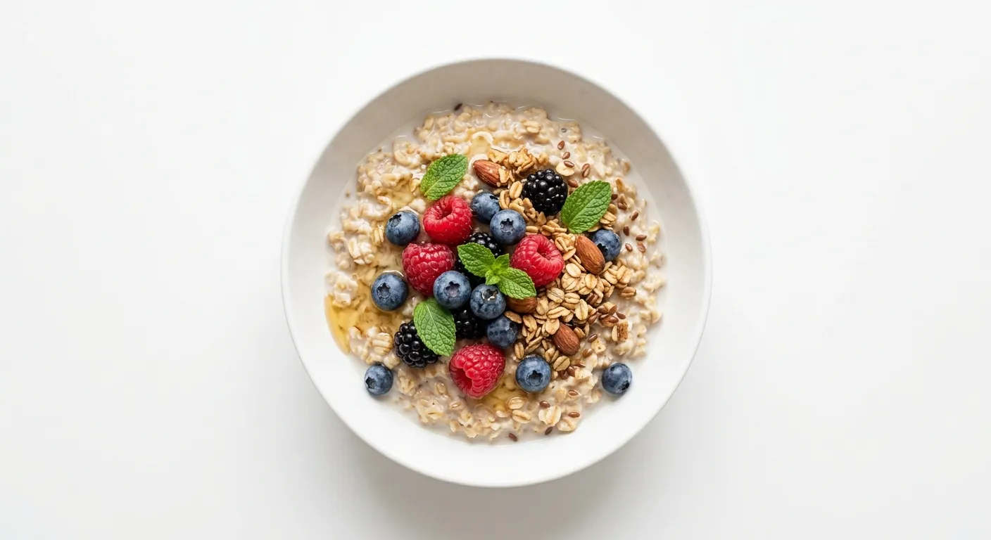 Berry Oatmeal Breakfast