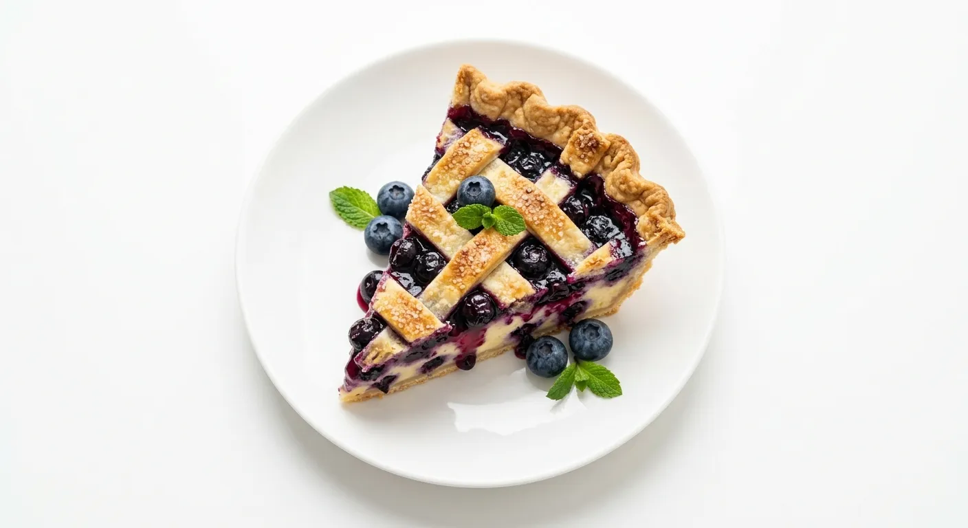 Blueberry Cream Pie