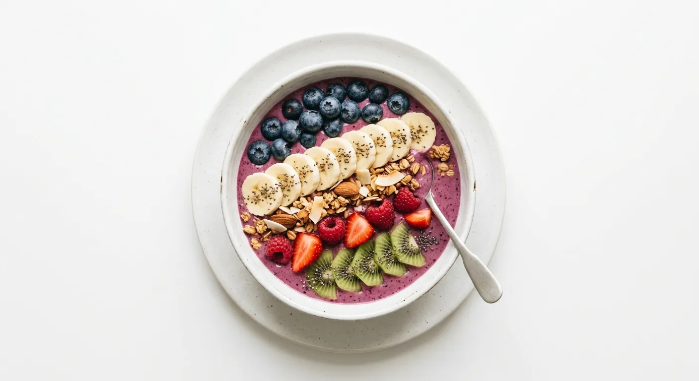 Autumn Breakfast Smoothie Bowl