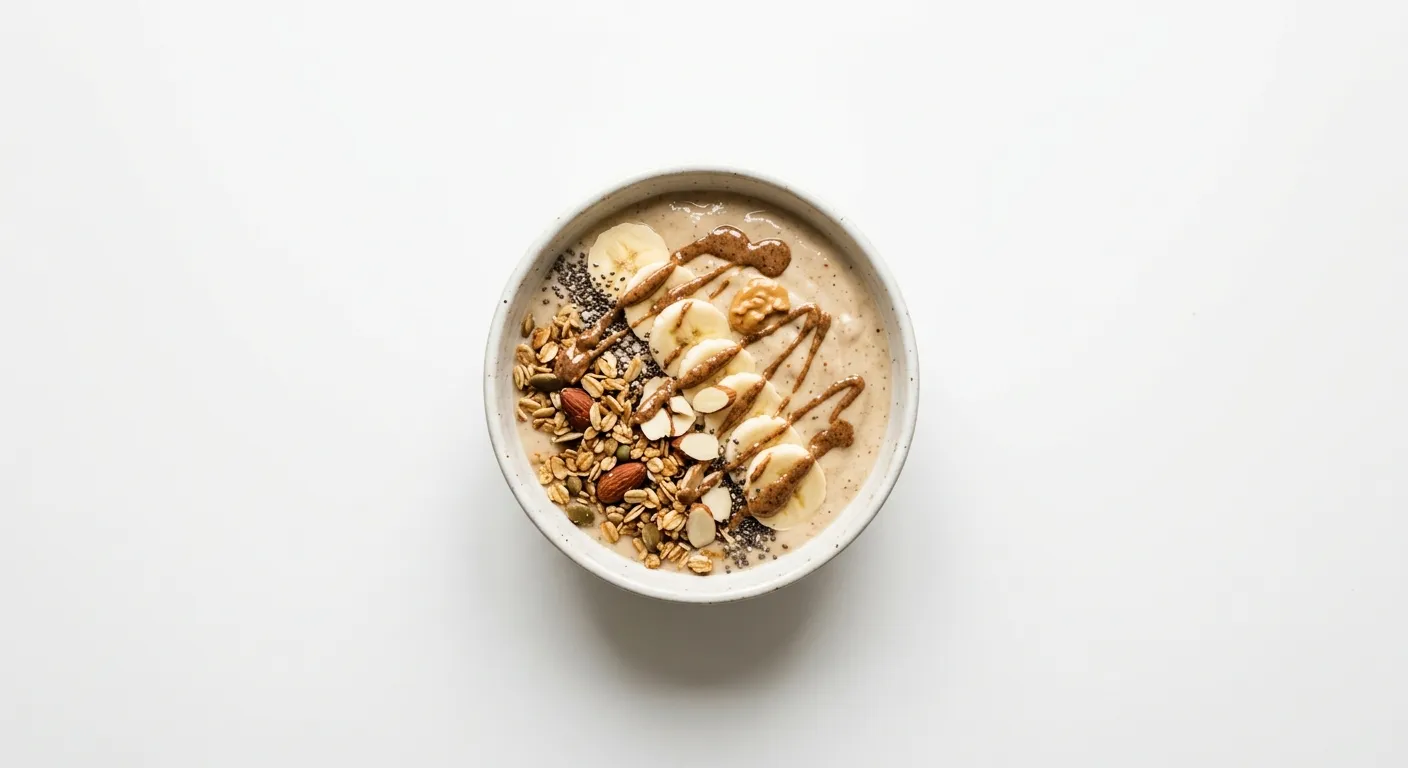 Breakfast Smoothie with Almond Butter
