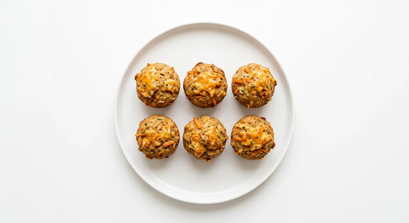 Carrot and Cheese Mini Muffins