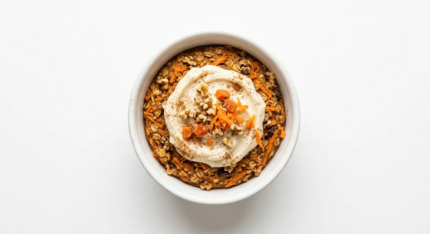 Gourmet Carrot Cake Baked Oats