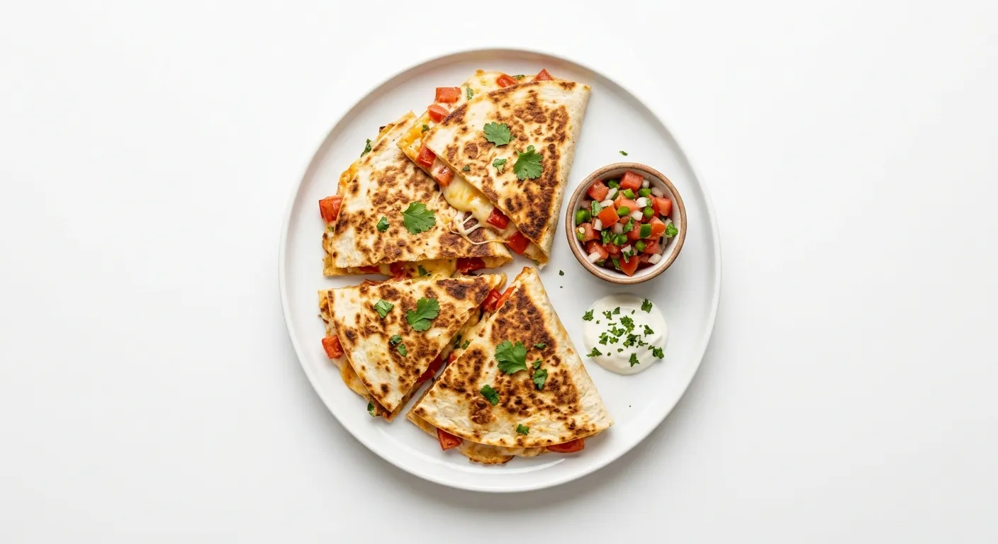 Cheesy Tomato Quesadillas