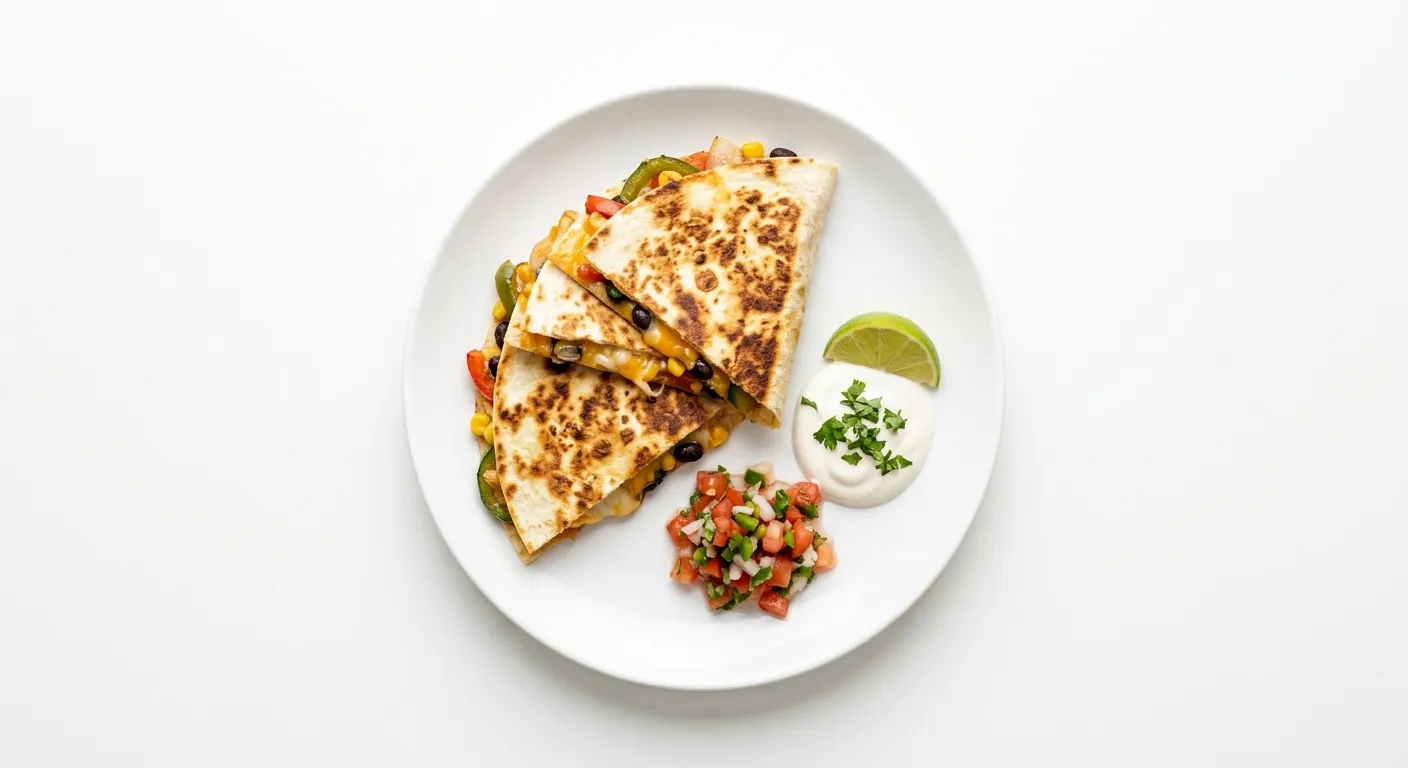 Cheesy Veggie Quesadillas