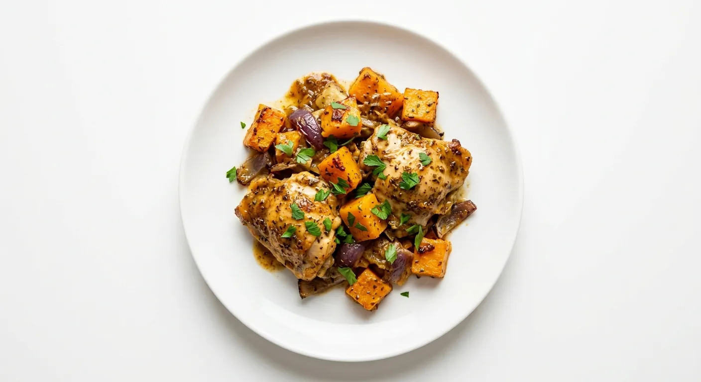 Autumn Chicken and Butternut Squash Bake