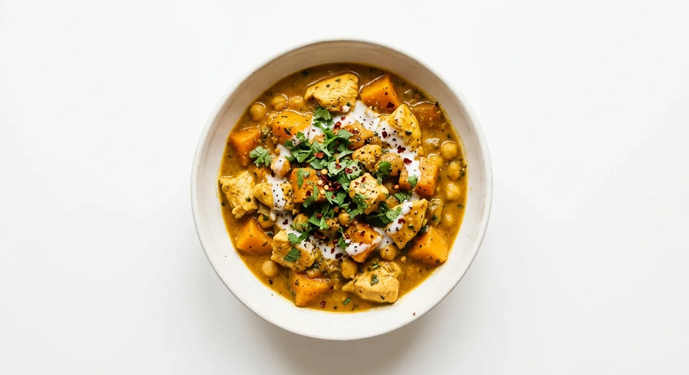 Autumn Chicken and Butternut Squash Curry