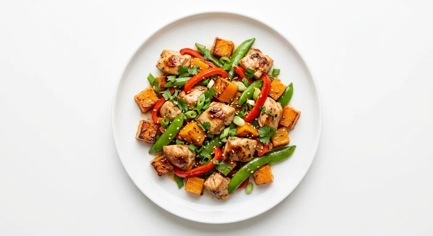Autumn Chicken and Butternut Squash Stir-Fry