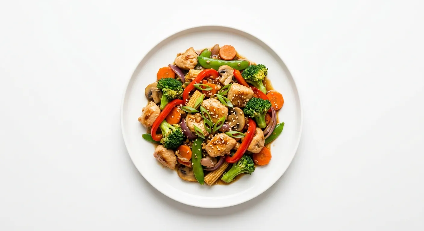 Autumn Chicken and Vegetable Stir-Fry