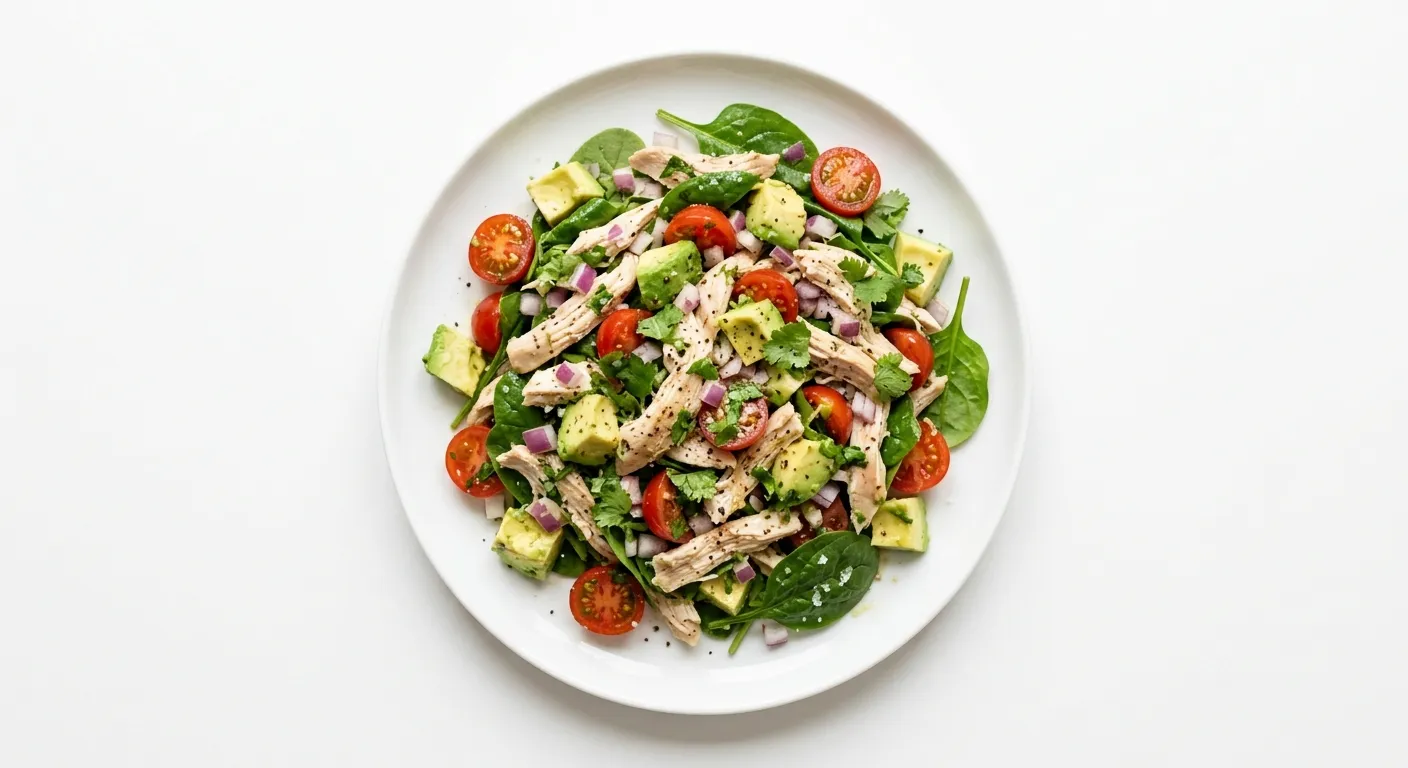 Keto Chicken Avocado Salad
