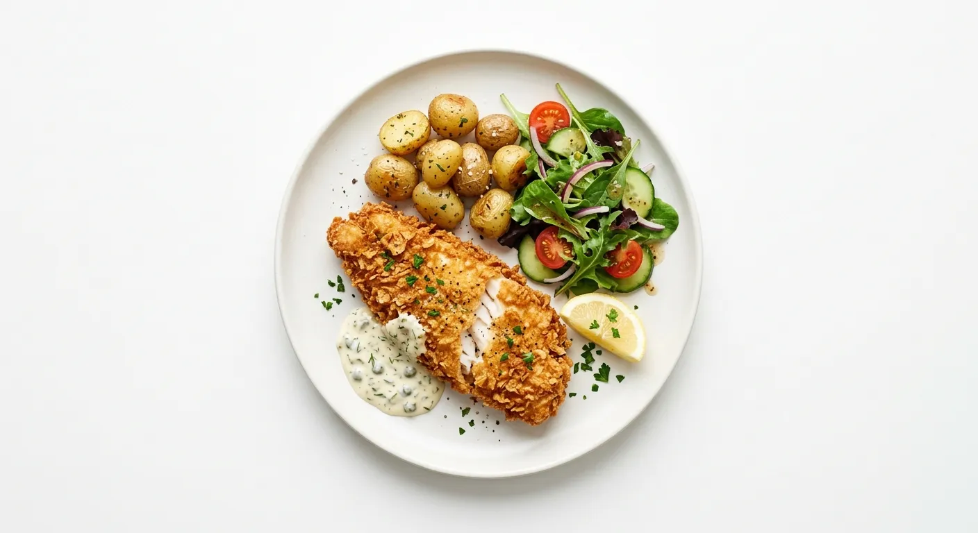 Crispy Cracker-Crusted Fried Fish