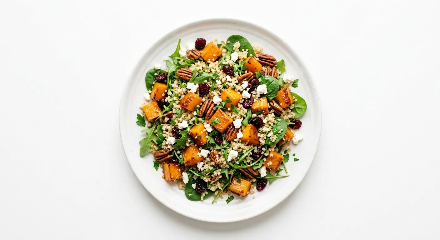 Elegant Roasted Butternut Squash and Quinoa Salad