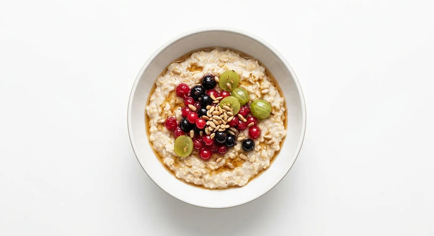 Gooseberry and Currant Breakfast Porridge