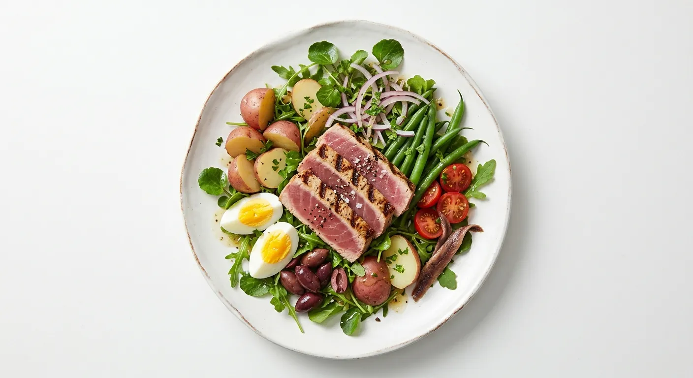 Grilled Tuna Nicoise Salad