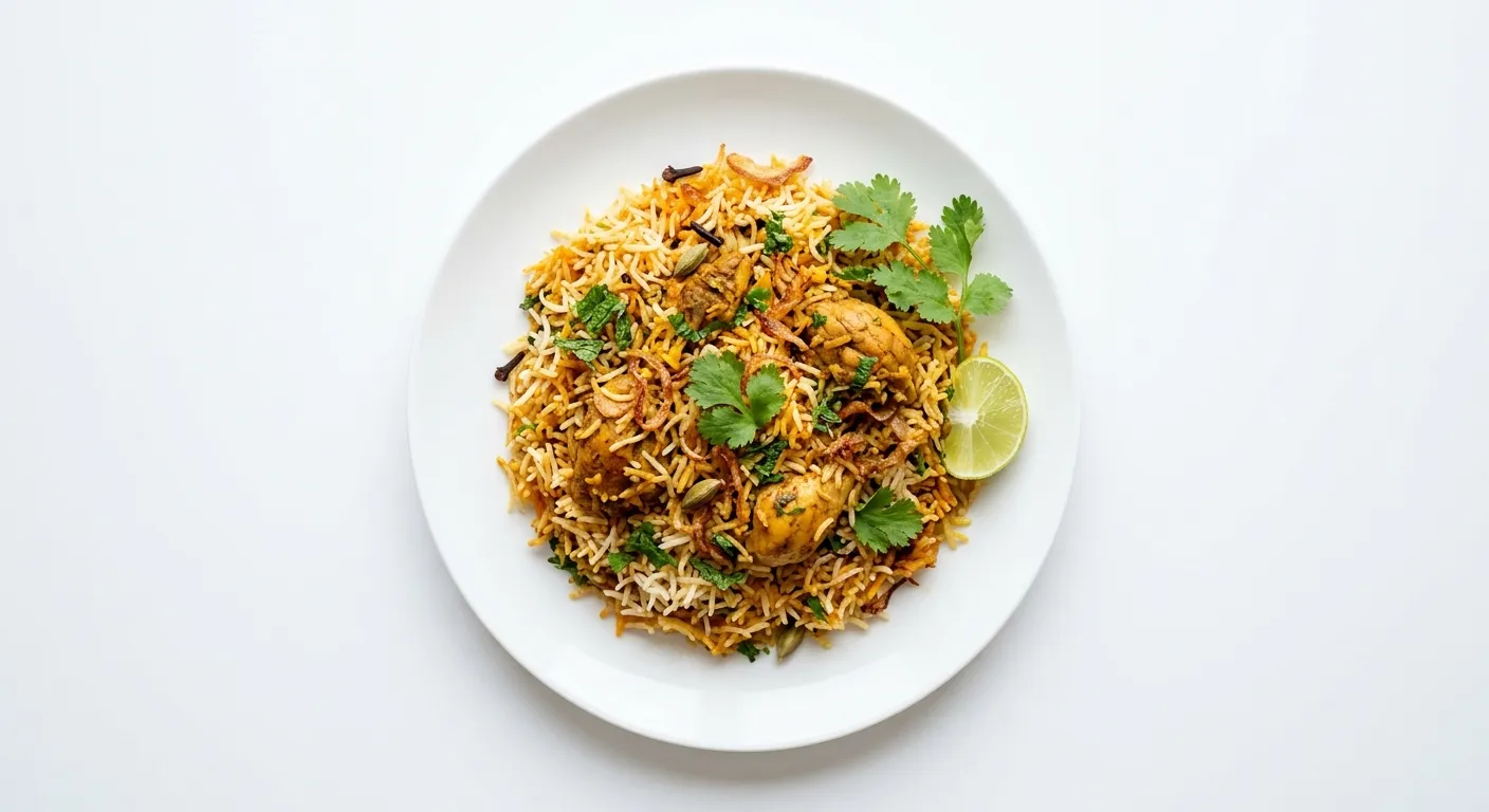 Halal Chicken Biryani