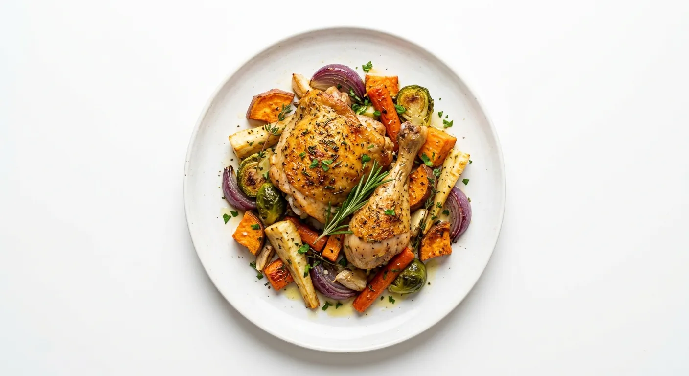 Autumn Harvest Chicken with Roasted Vegetables