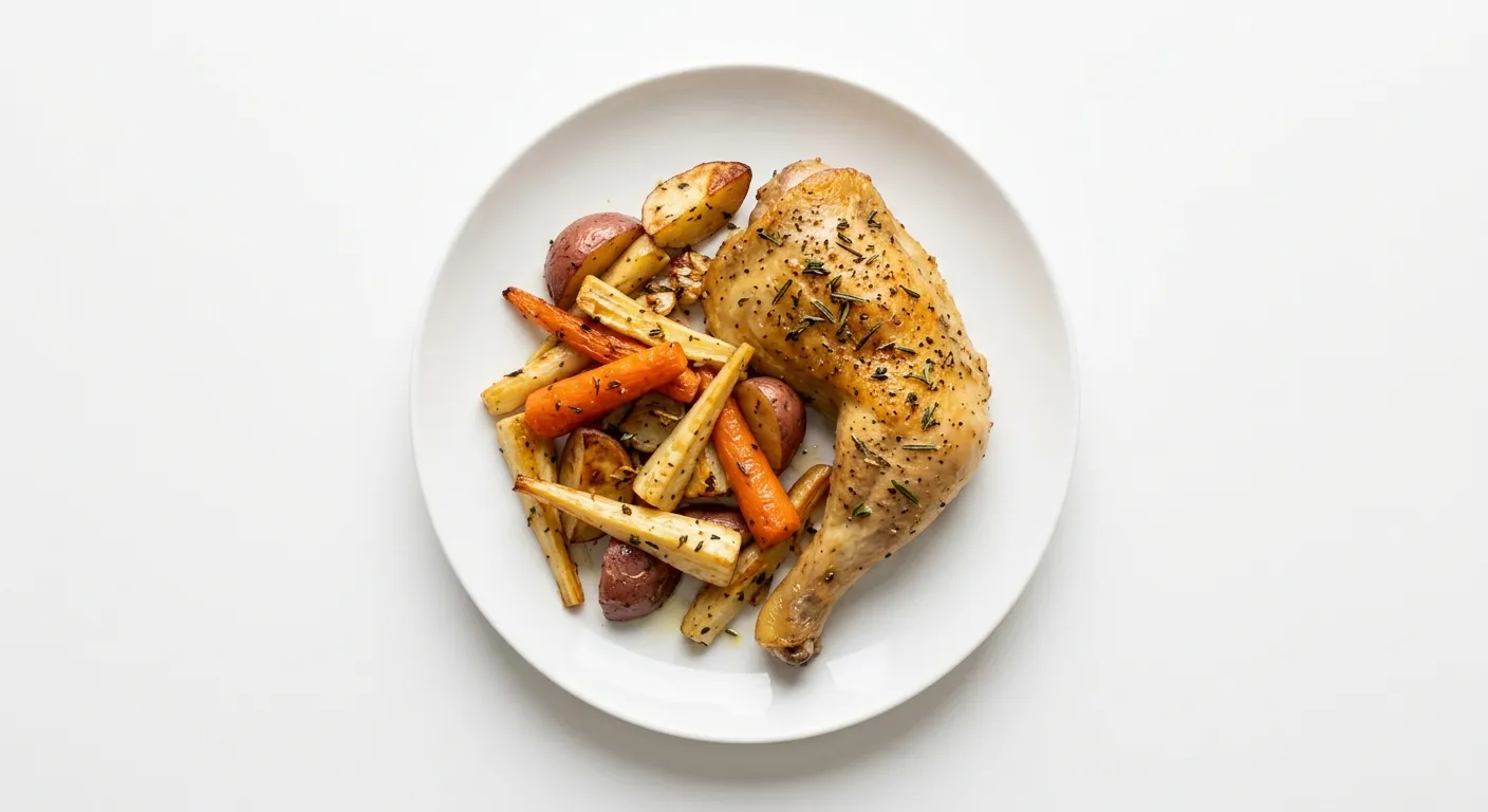 Herb-Roasted Chicken with Root Vegetables