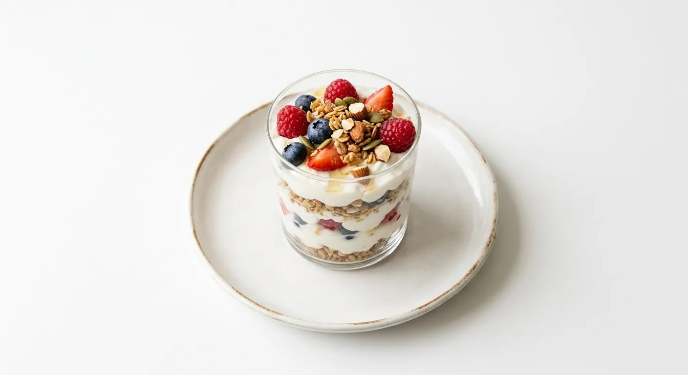 High-Protein Greek Yogurt Parfait
