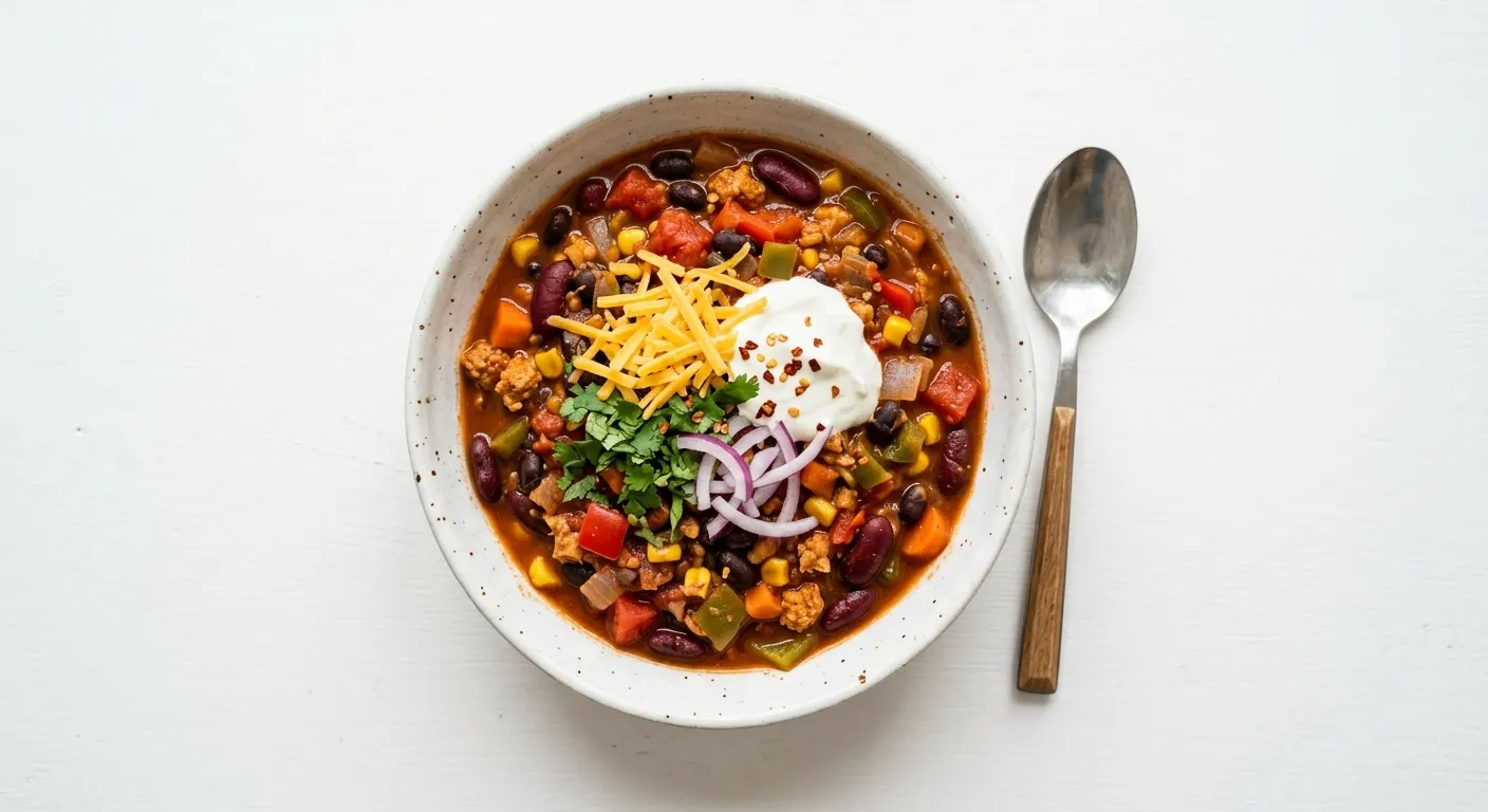Homemade Vegetarian Chili