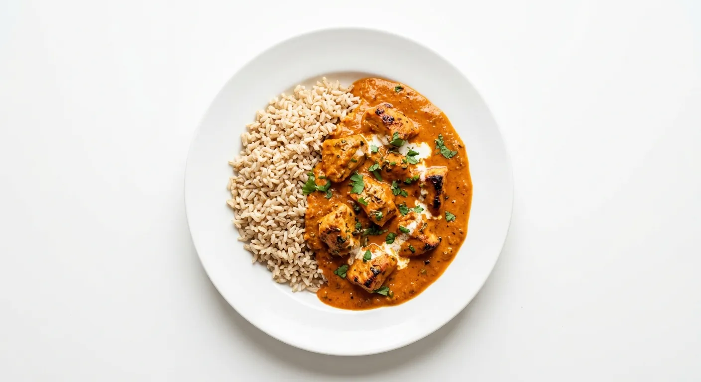 Indian Chicken Tikka Masala with Brown Rice