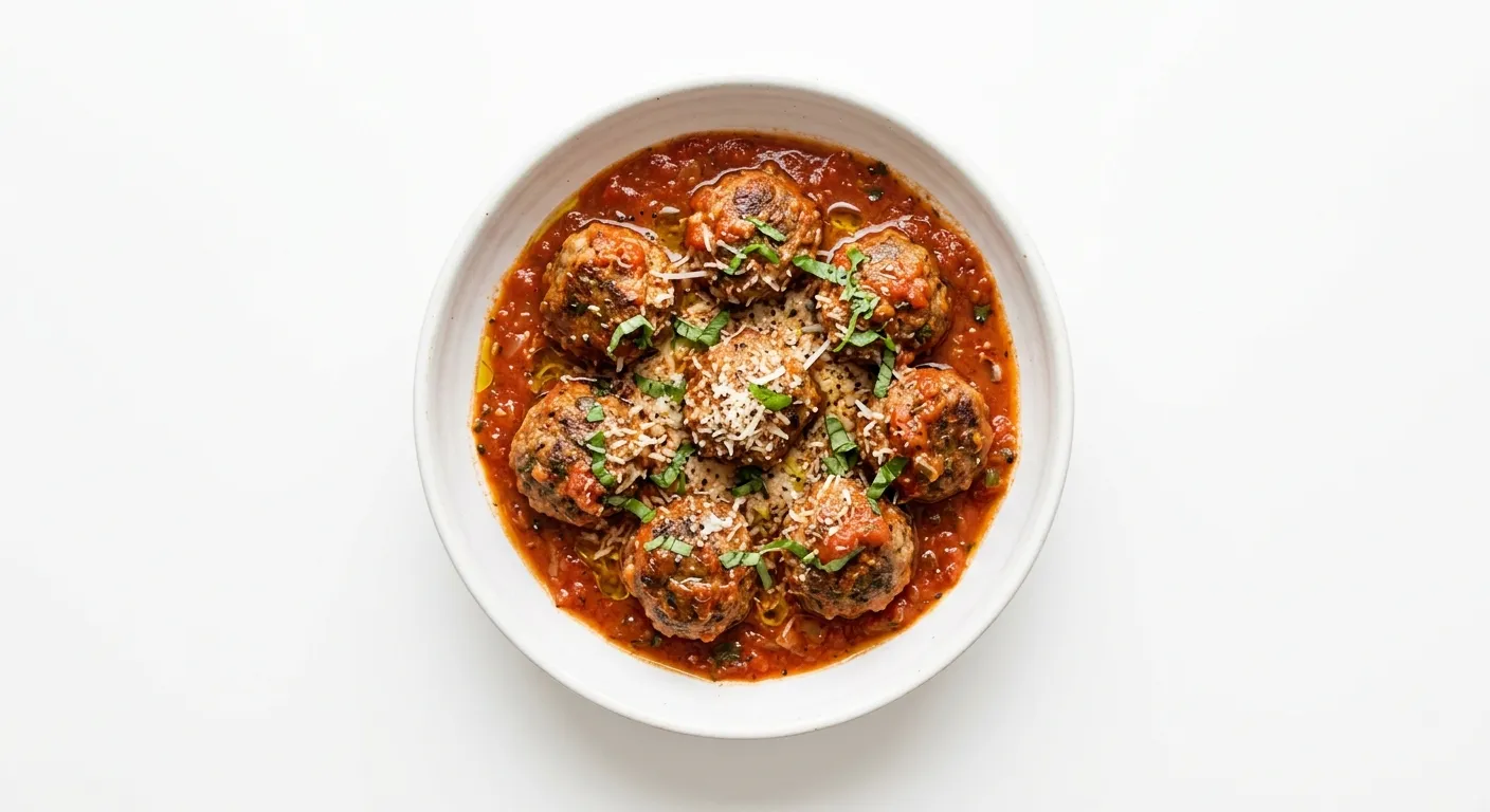 Italian Meatballs in Tomato Sauce