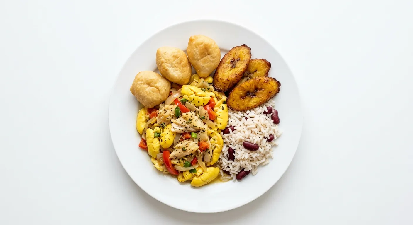 Keto Jamaican Ackee and Saltfish Breakfast