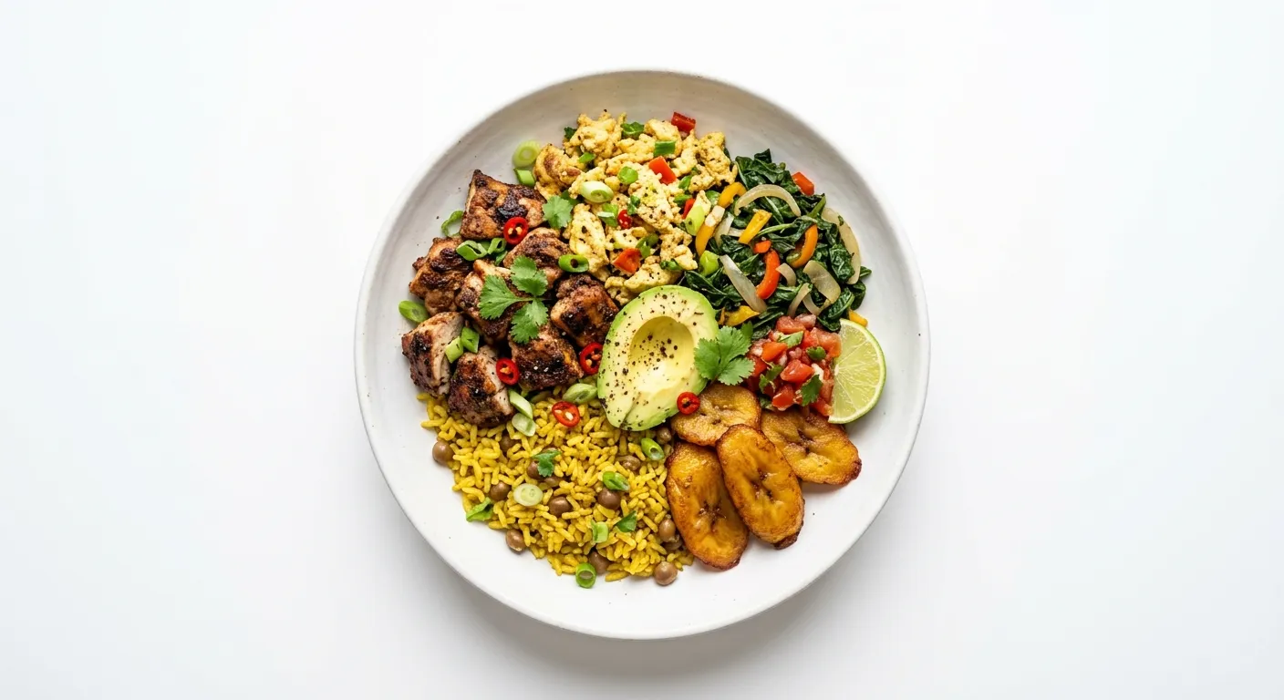 Keto Jamaican Spiced Breakfast Bowl