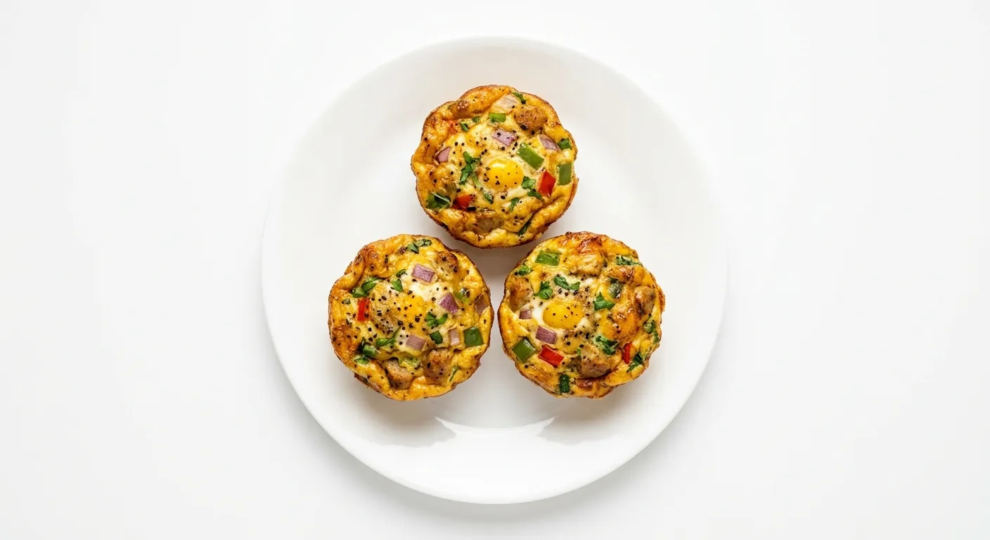 Keto Jamaican Spiced Egg Muffins