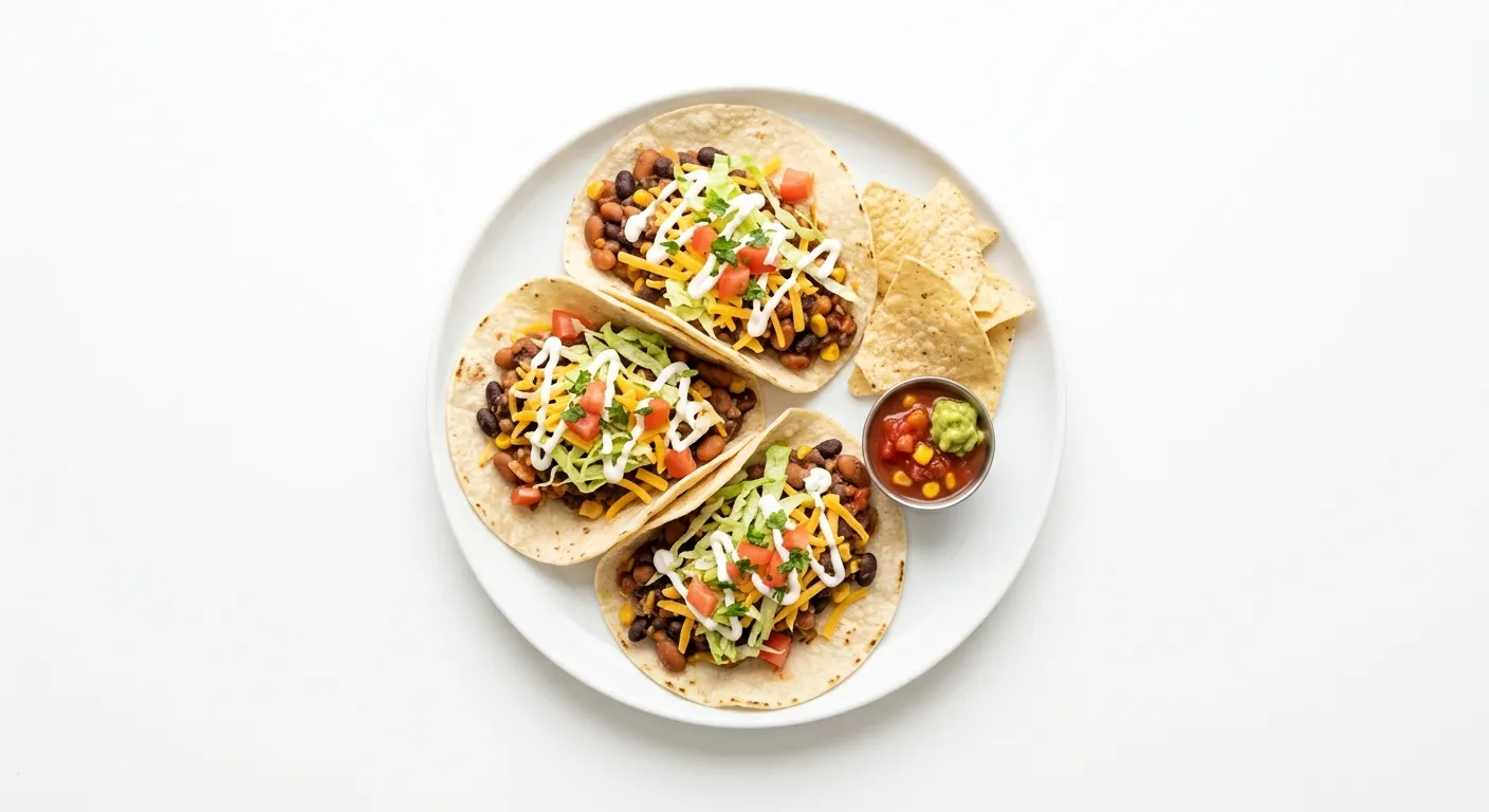 Kid-Friendly Mexican Bean Tacos