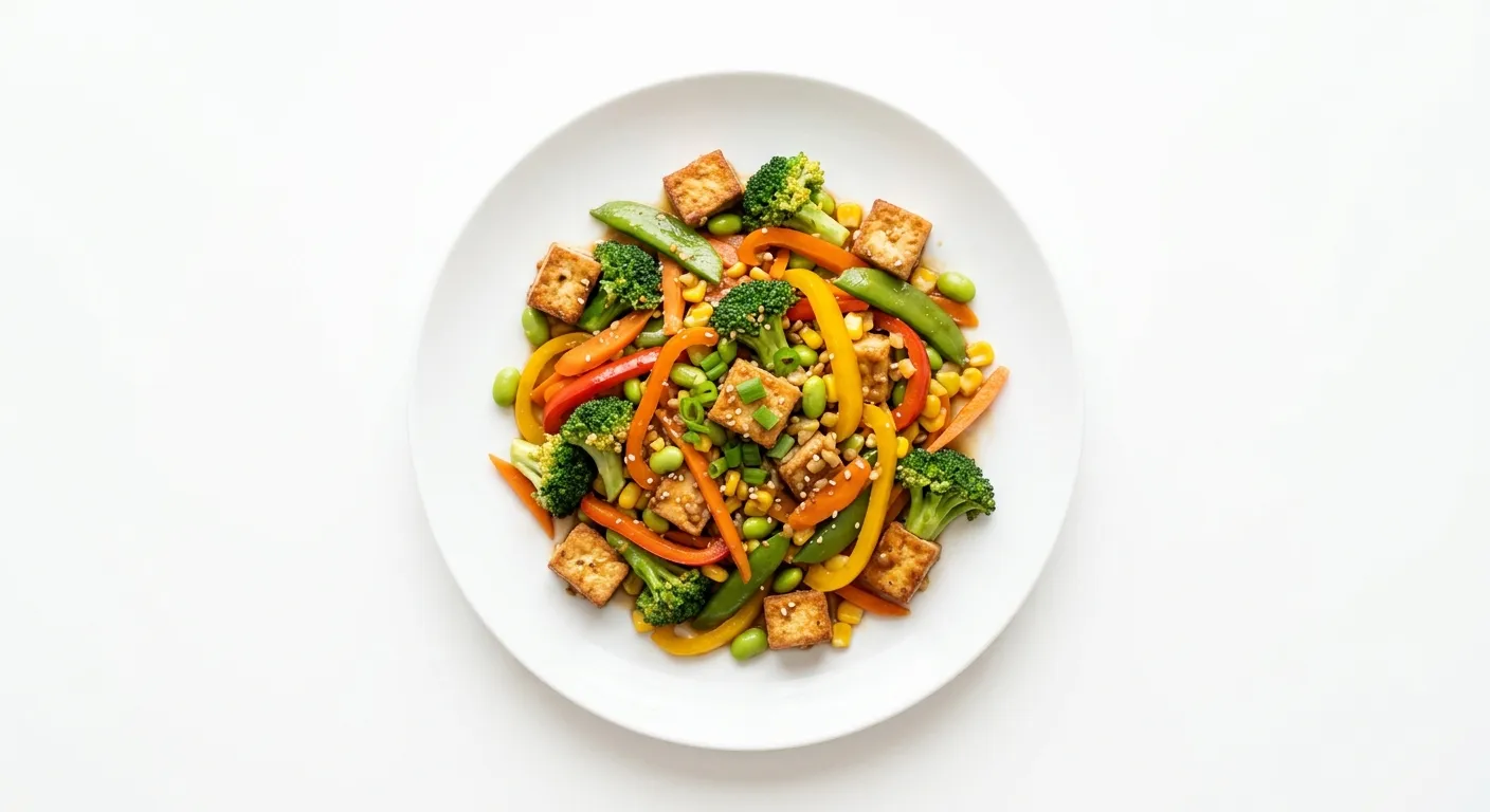 Kid-Friendly Veggie Stir-Fry with Tofu