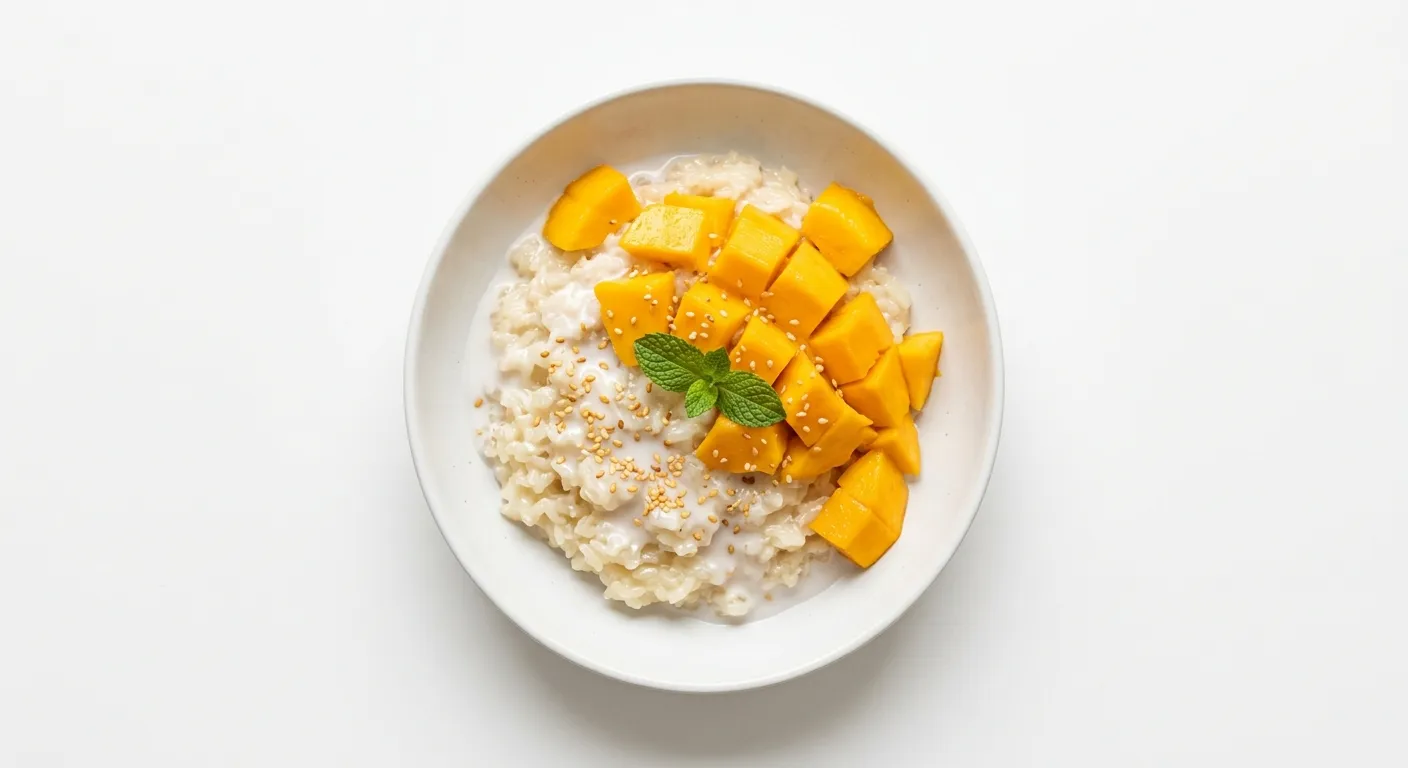 Autumn Mango and Rice Breakfast Bowl