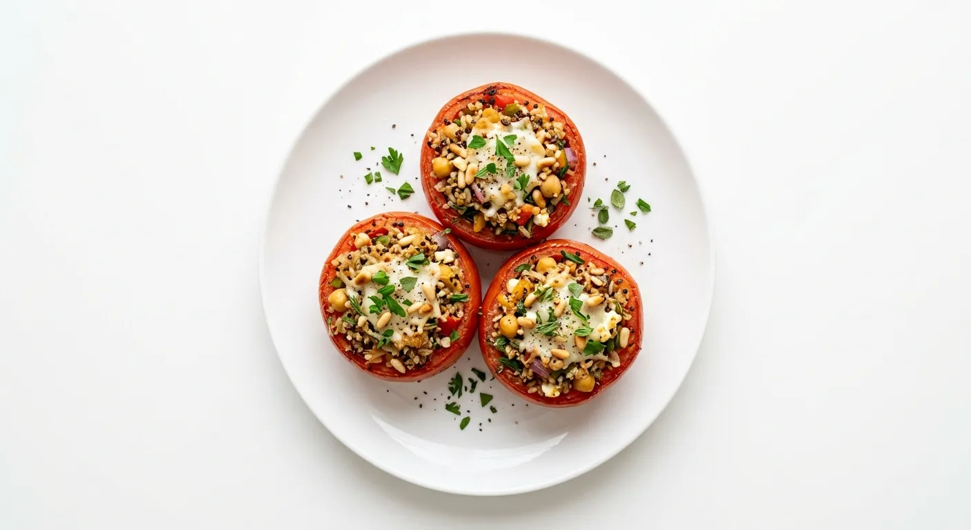 Mediterranean Stuffed Tomatoes