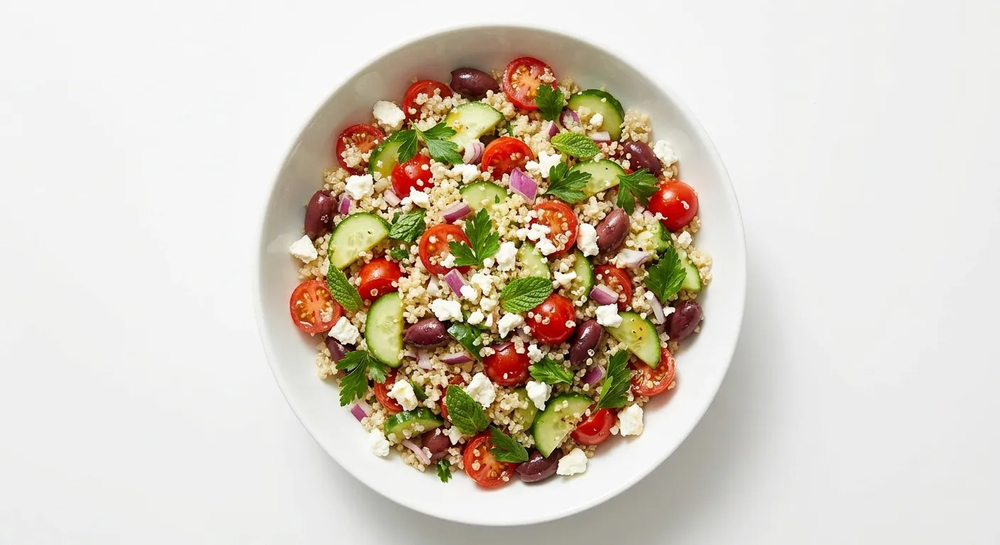 Mediterranean Tomato and Quinoa Salad